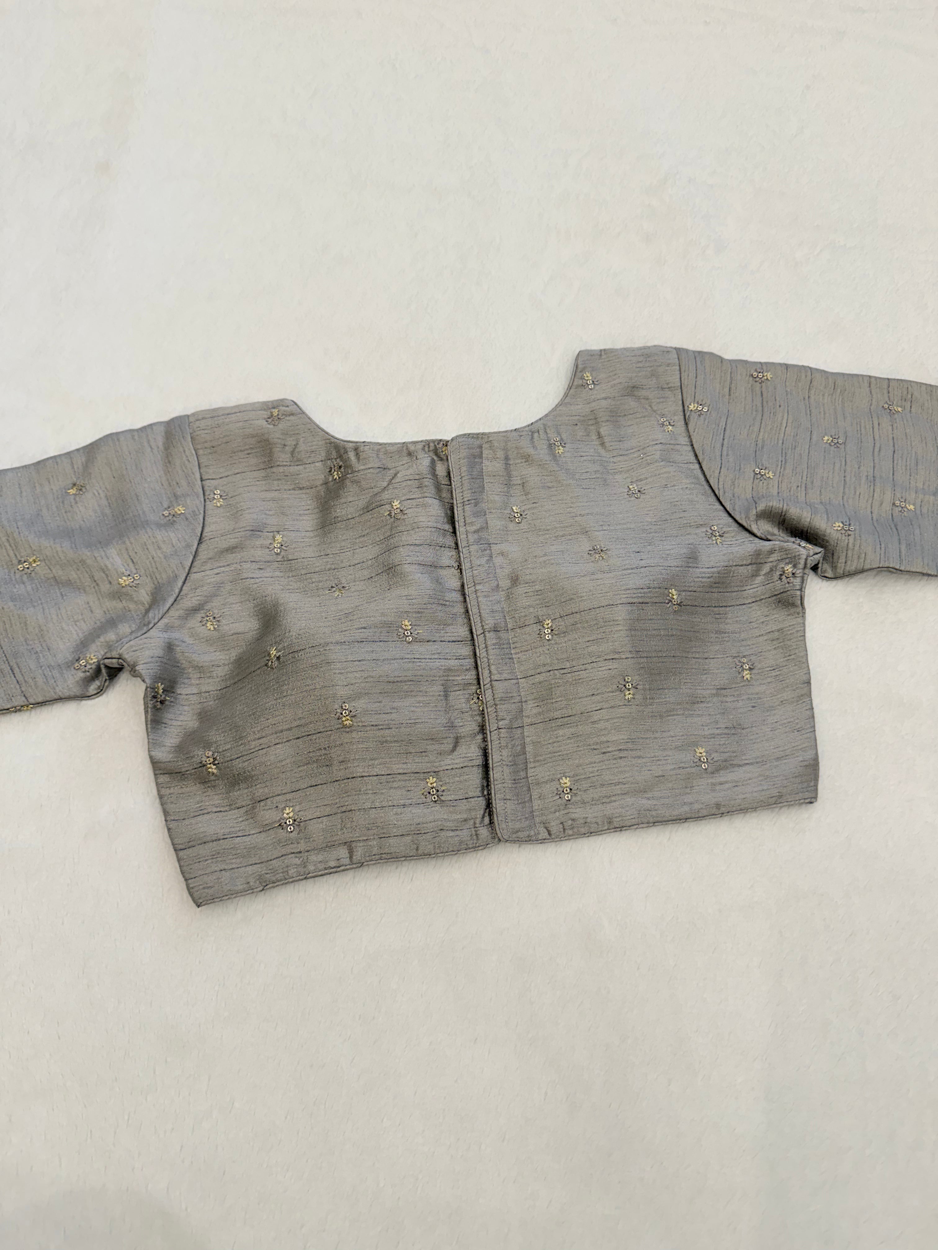 Suragini Grey Colour blouse