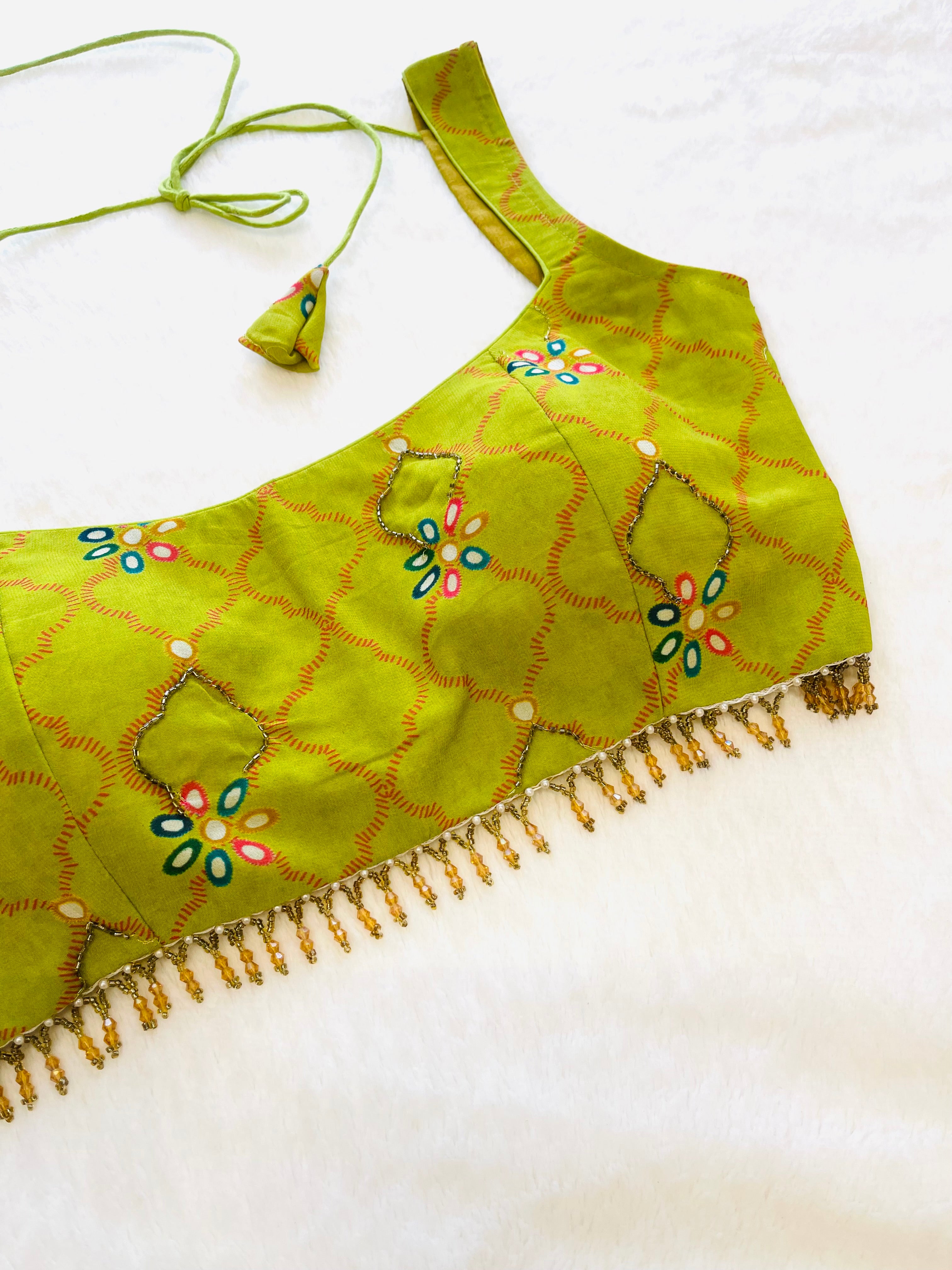 Saundh Wild green Blouse