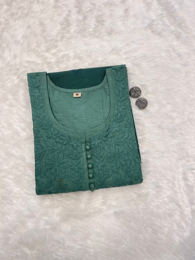 Rosie Sage Green short kurta