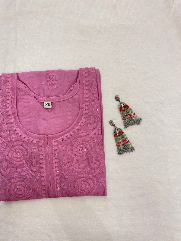 Rayon Alia cut kurti set Dupatta chiffon Size M to XXL Colour red and green  Price 1950 Red two sets available Green single set available | Instagram