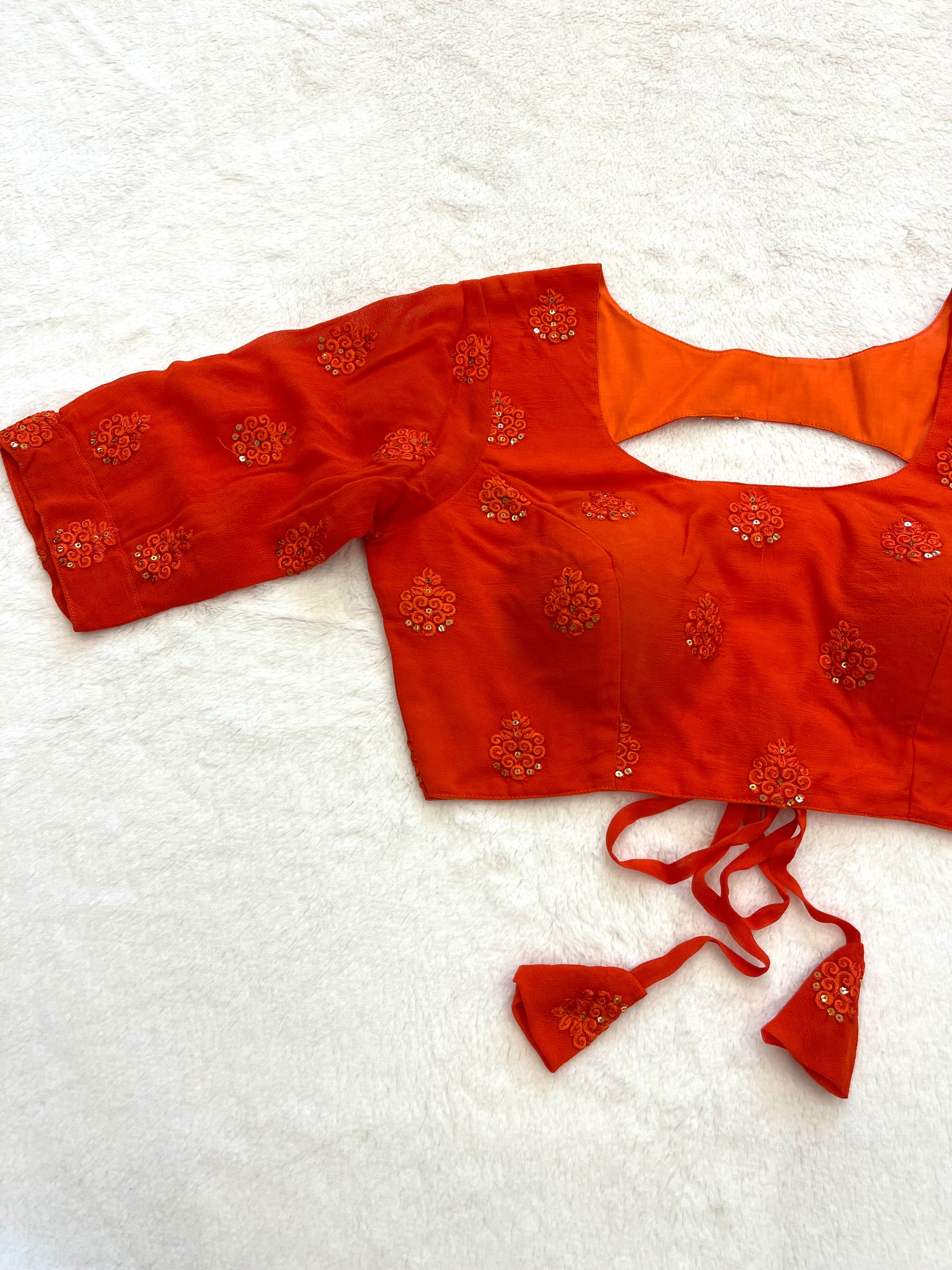 Divine Golden Aura Blouse