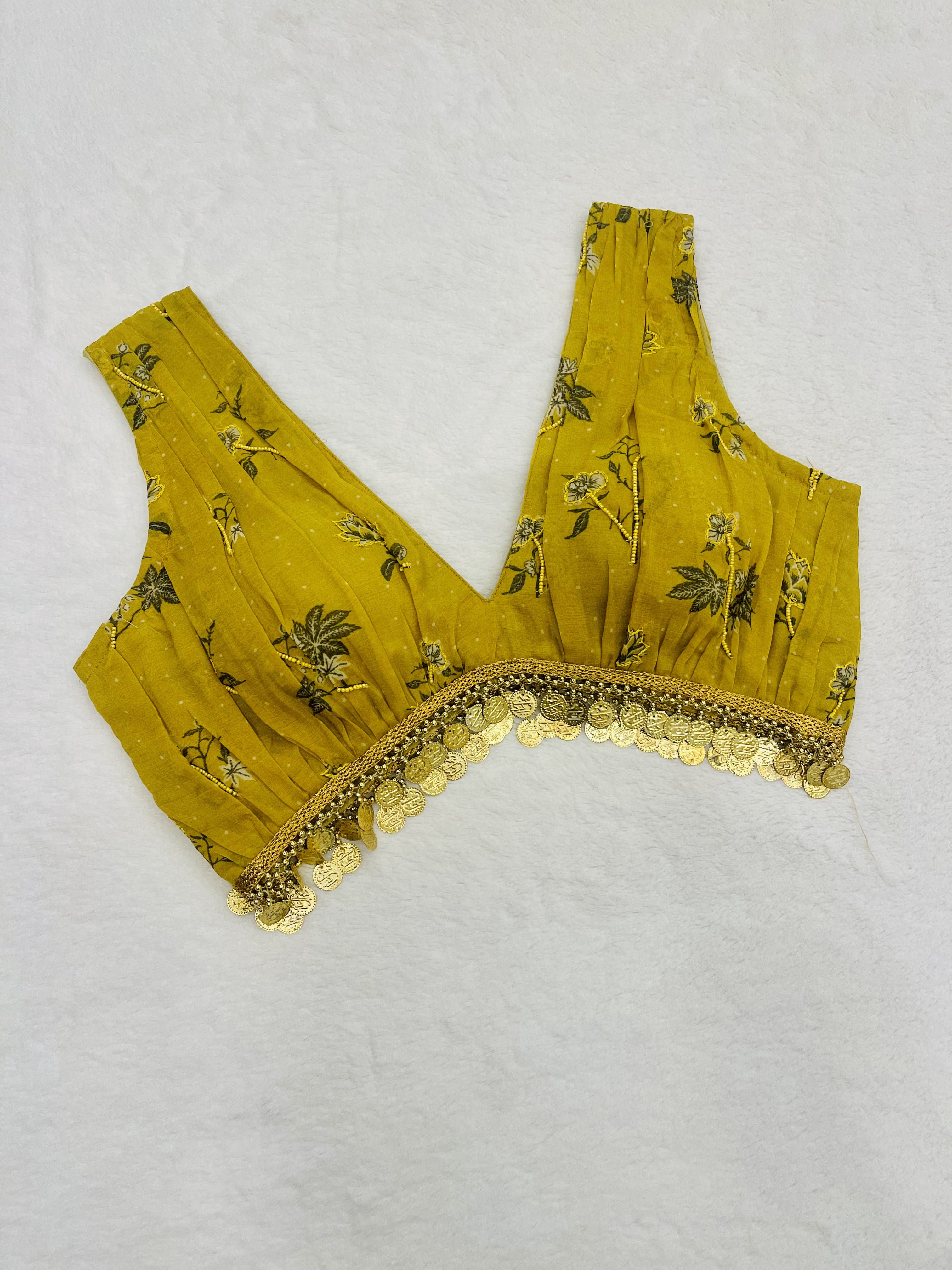 Saundh Yellow Blouse