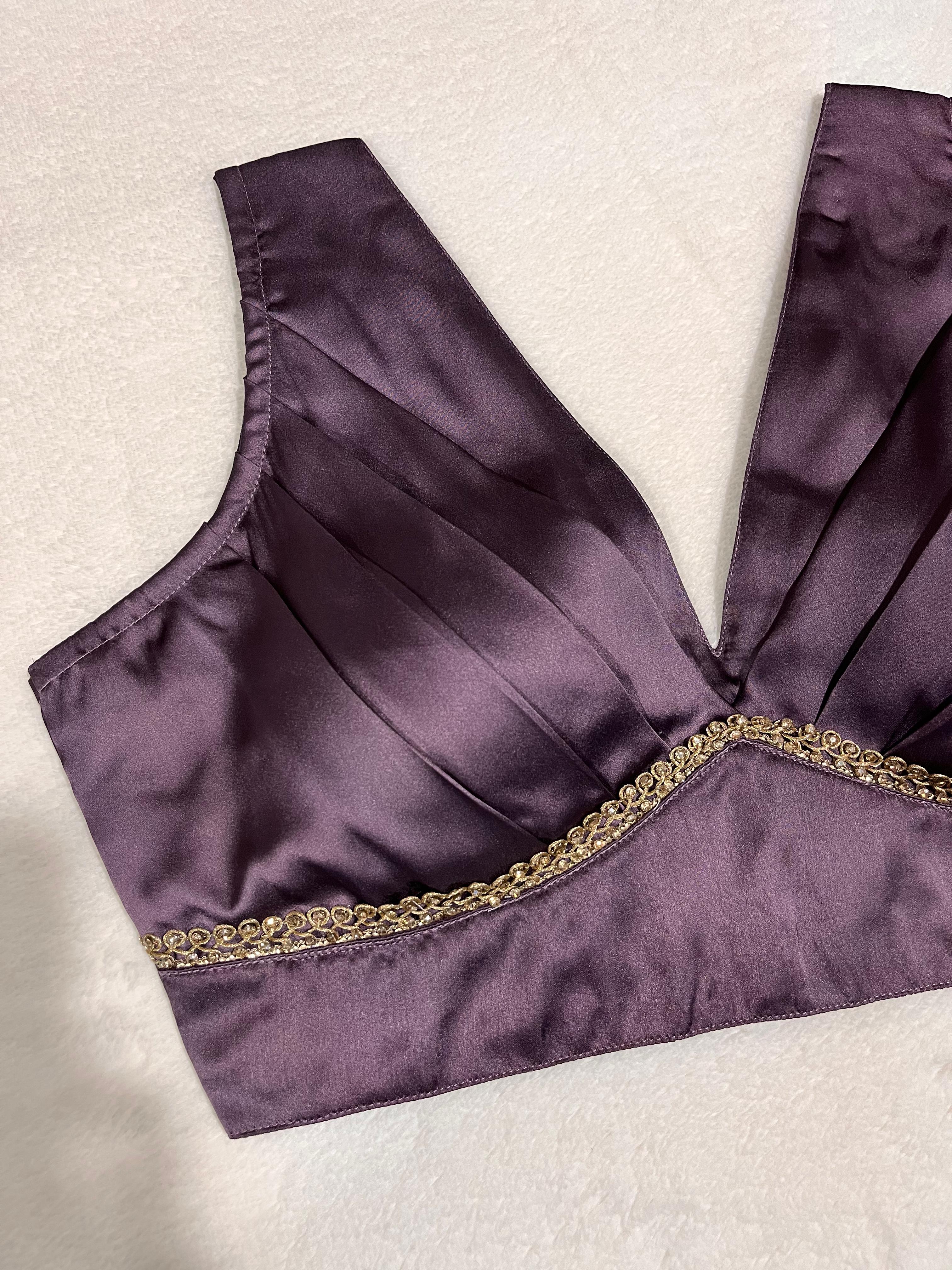 Mandakini Lavender Blouse