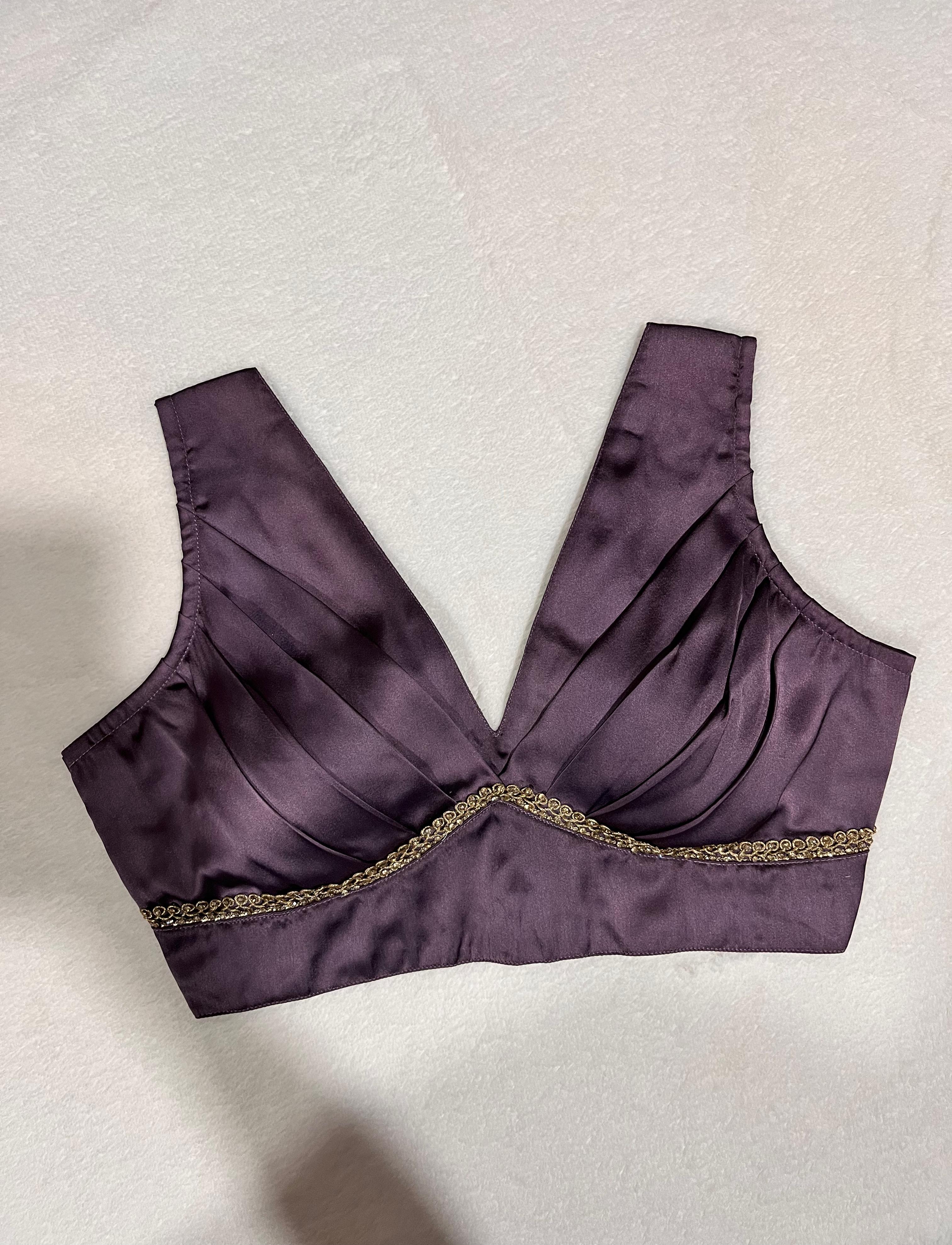 Mandakini Lavender Blouse