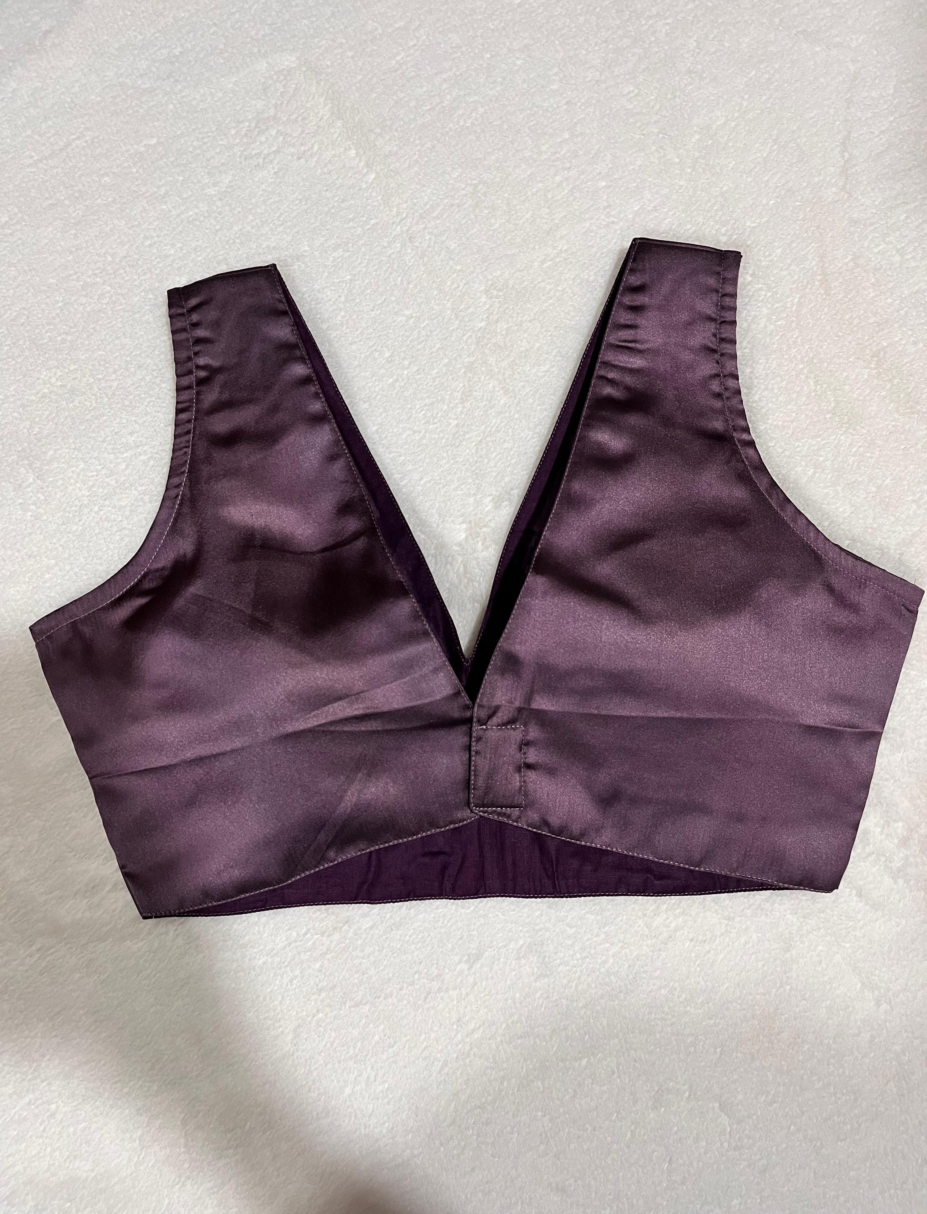 Mandakini Lavender Blouse