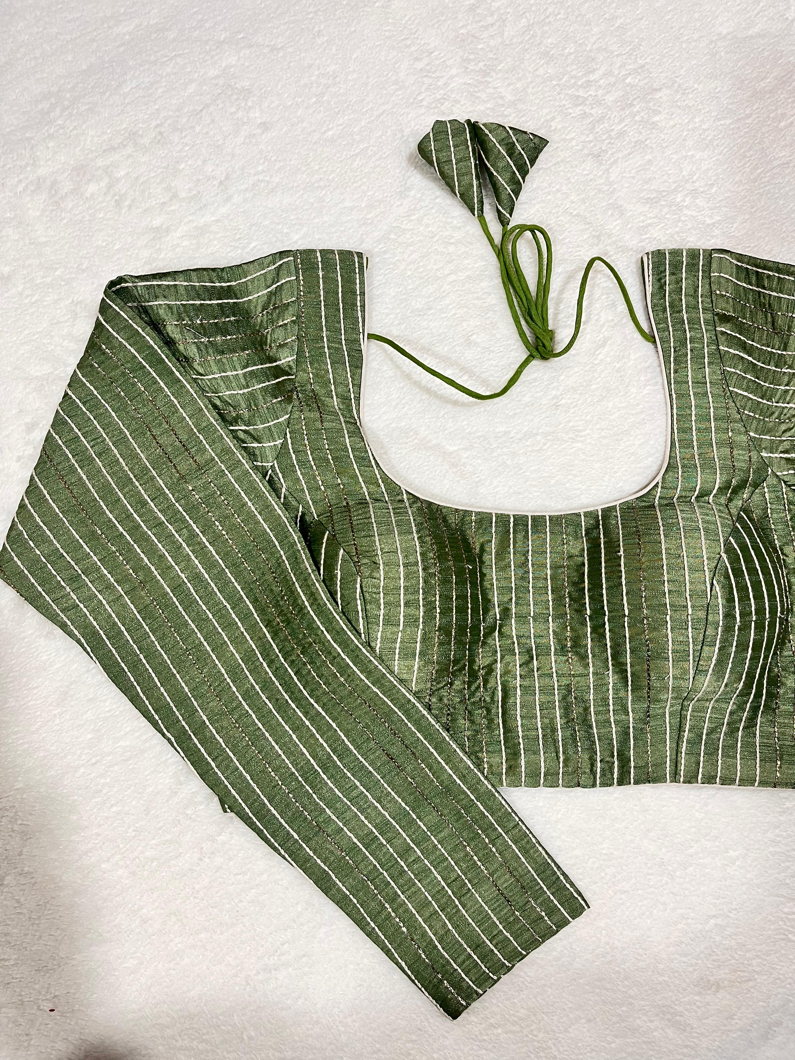 Meher Green Blouse