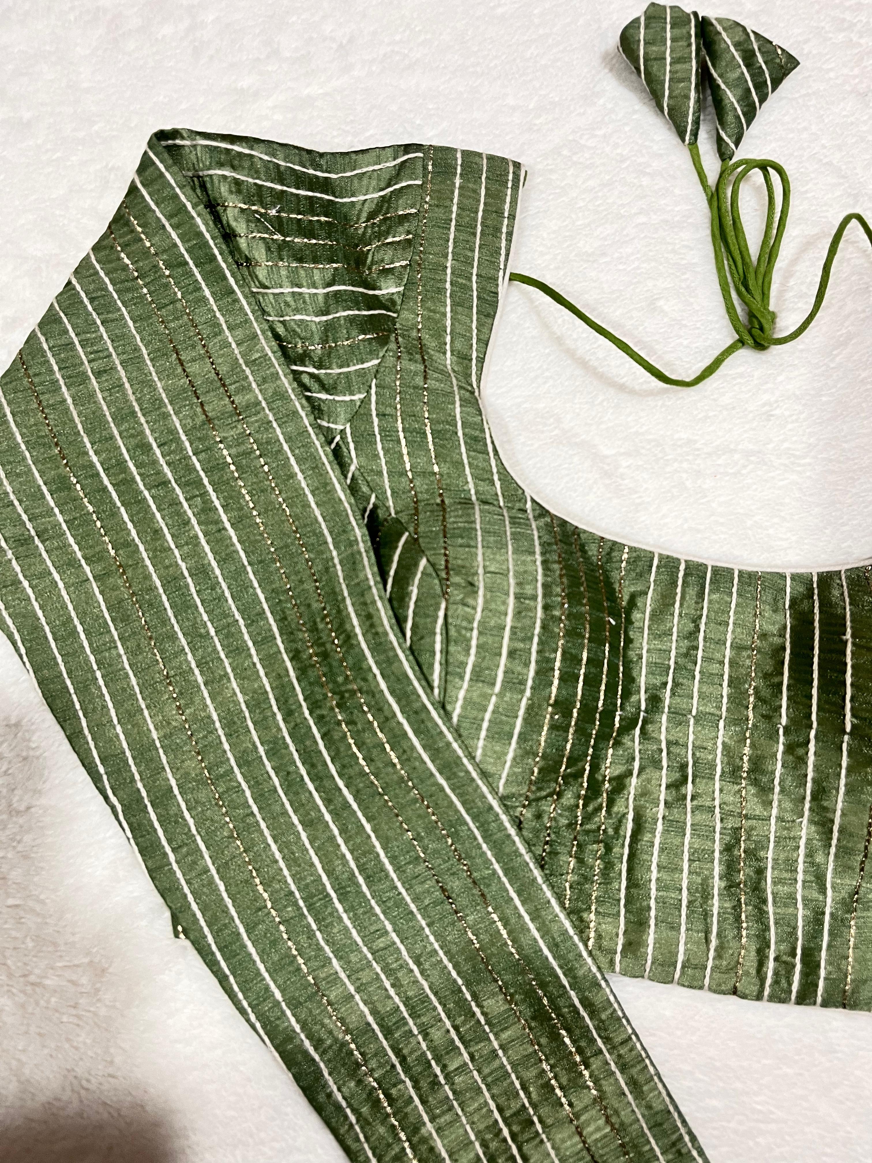 Meher Green Blouse