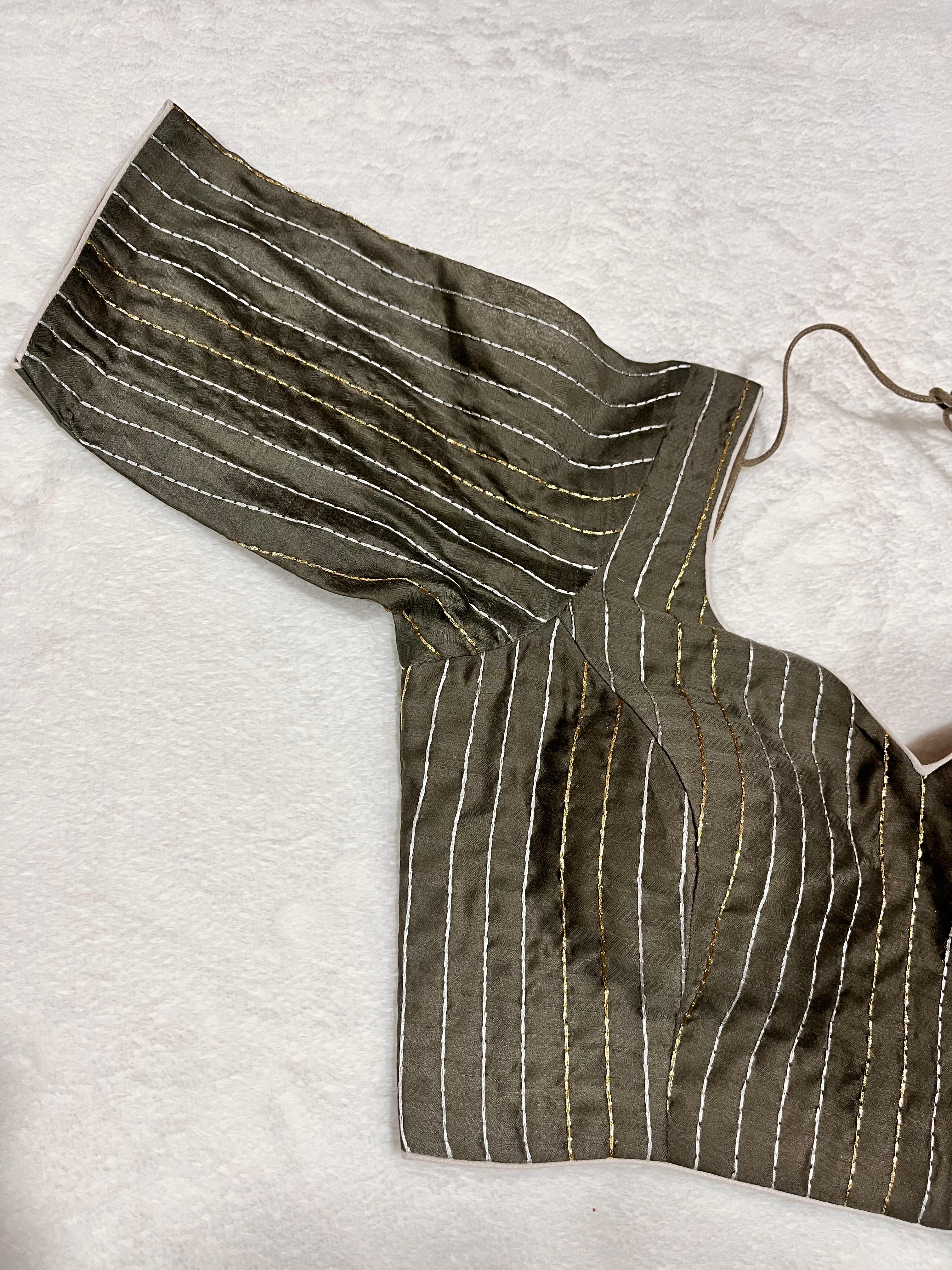Meher Grey Blouse
