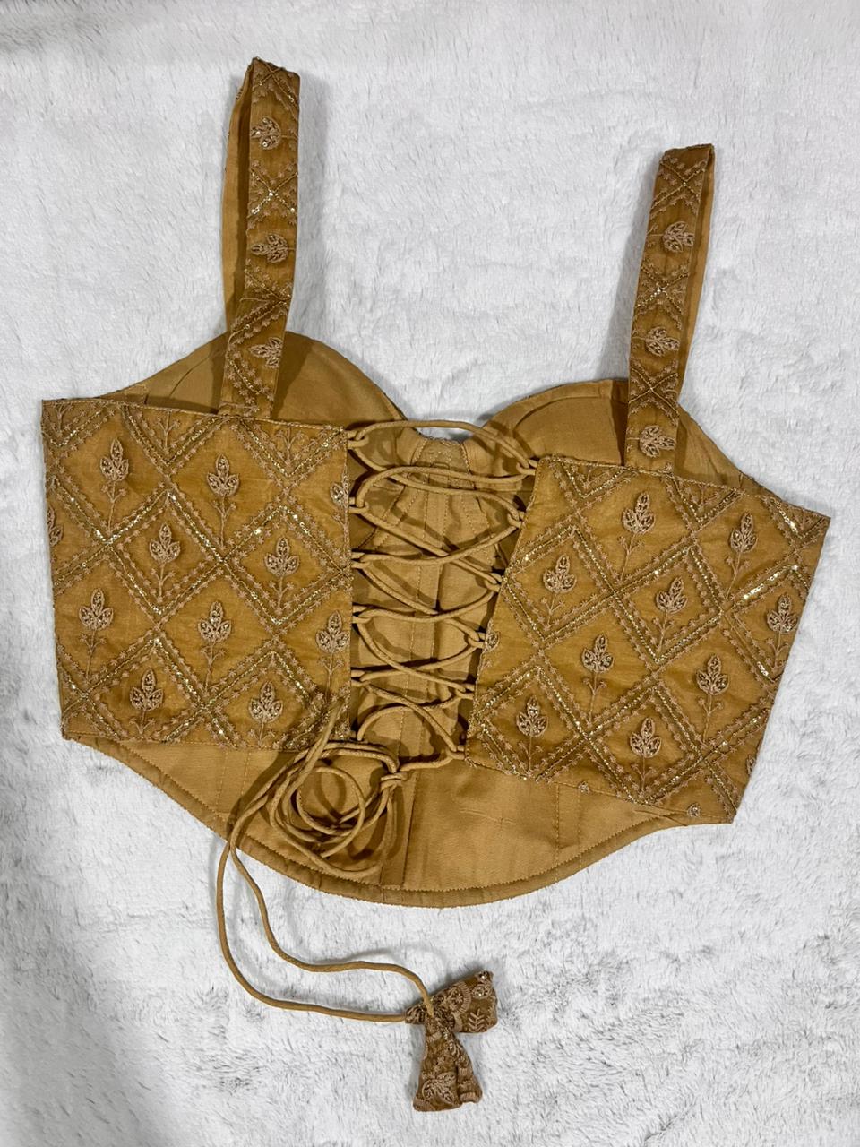 Jhilmil Brown Blouse