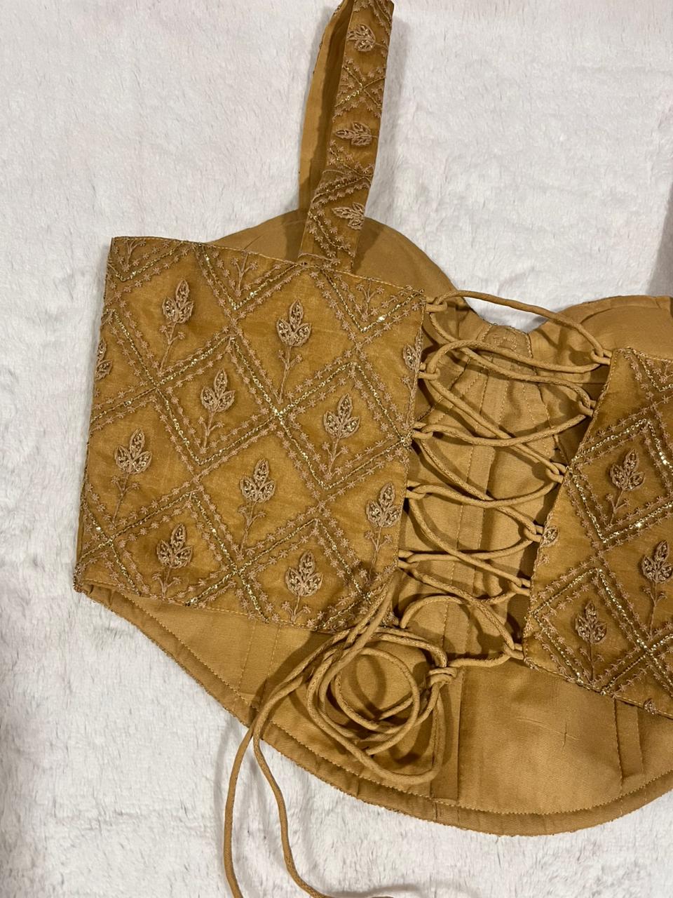Jhilmil Brown Blouse