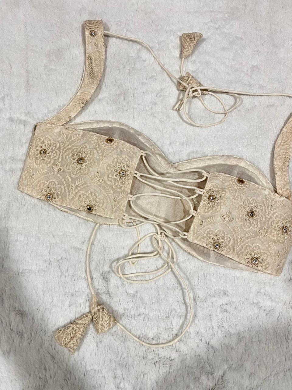 Kashish Off mirror Blouse