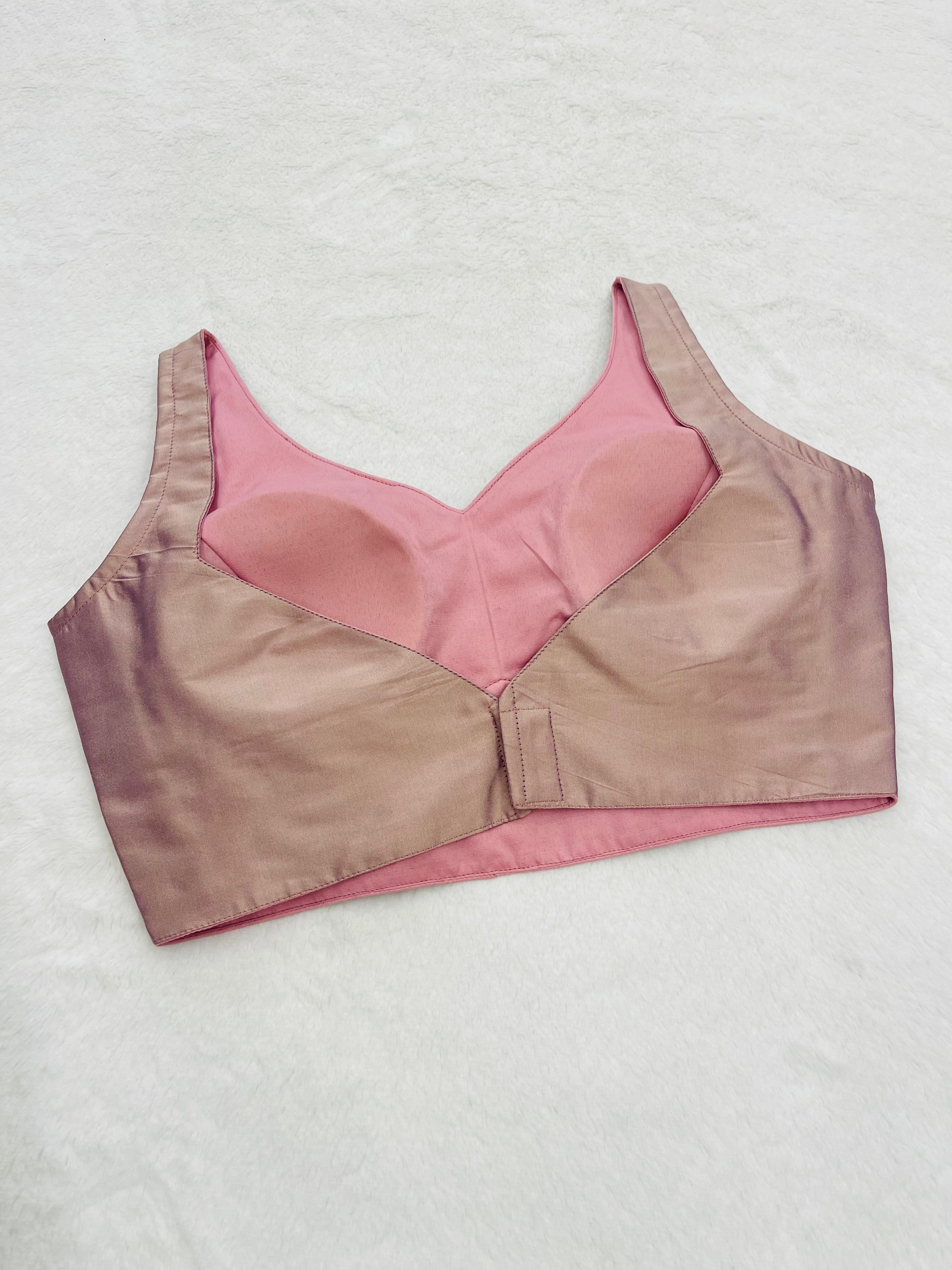 Light Pink Shade Cotton Silk Blouse