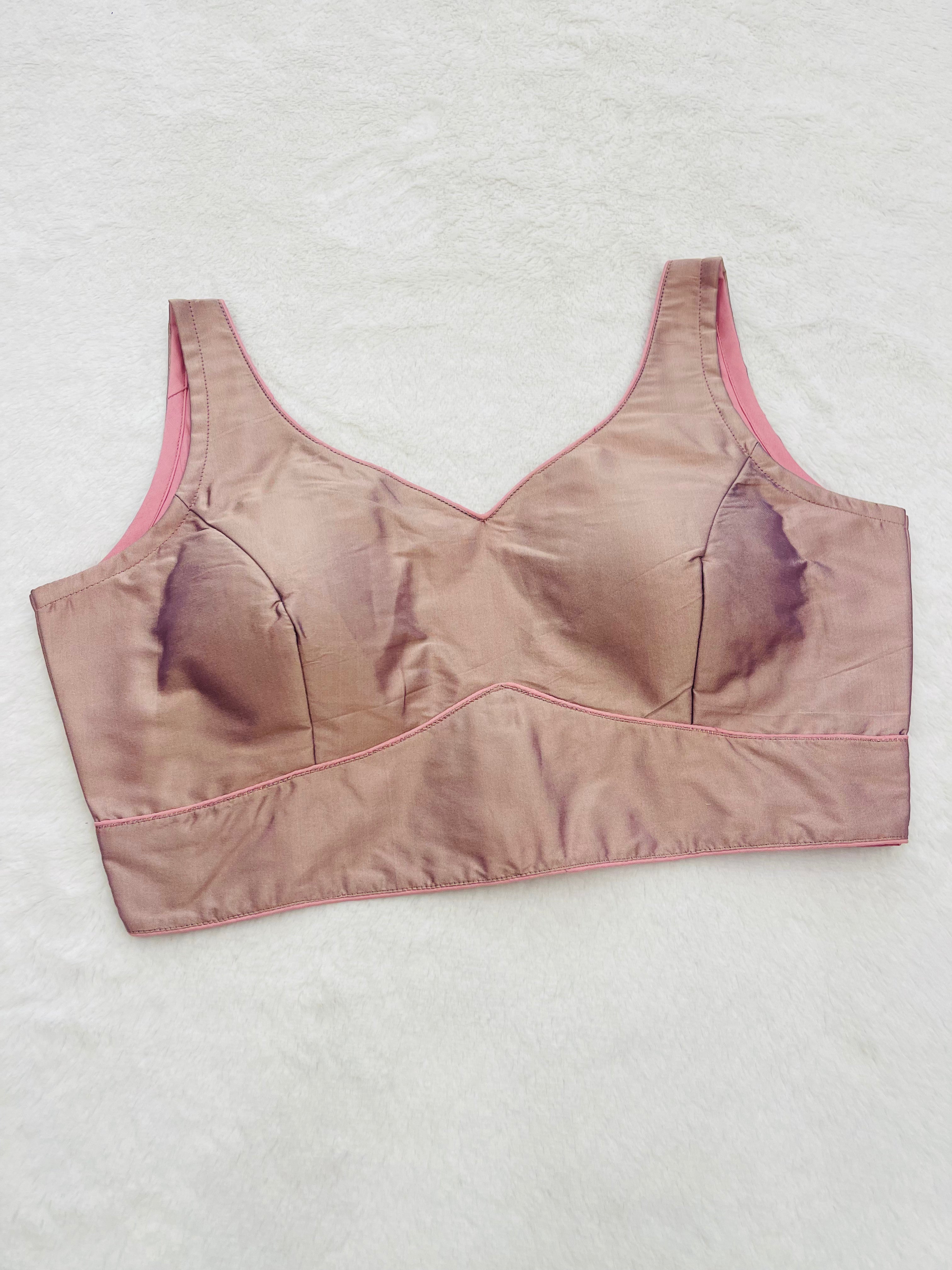 Light Pink Shade Cotton Silk Blouse