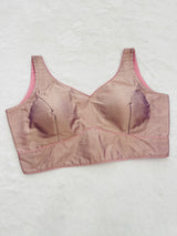 Light Pink Shade Cotton Silk Blouse