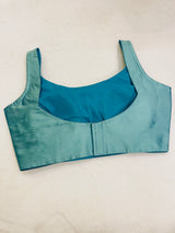 Aruna greenish blue blouse