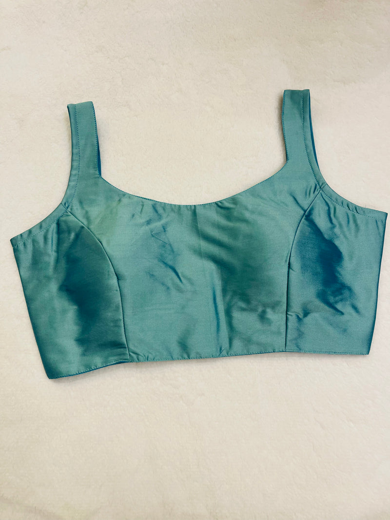 Aruna greenish blue blouse