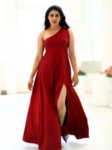 Scarlet One Shoulder Dress