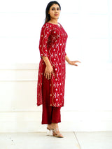 Aarna Red Georgette Kurti