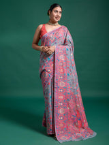 Grey Badal Saree