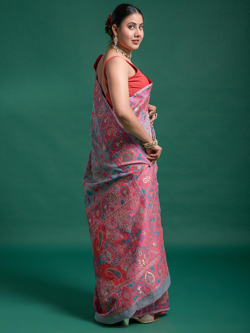 Grey Badal Saree