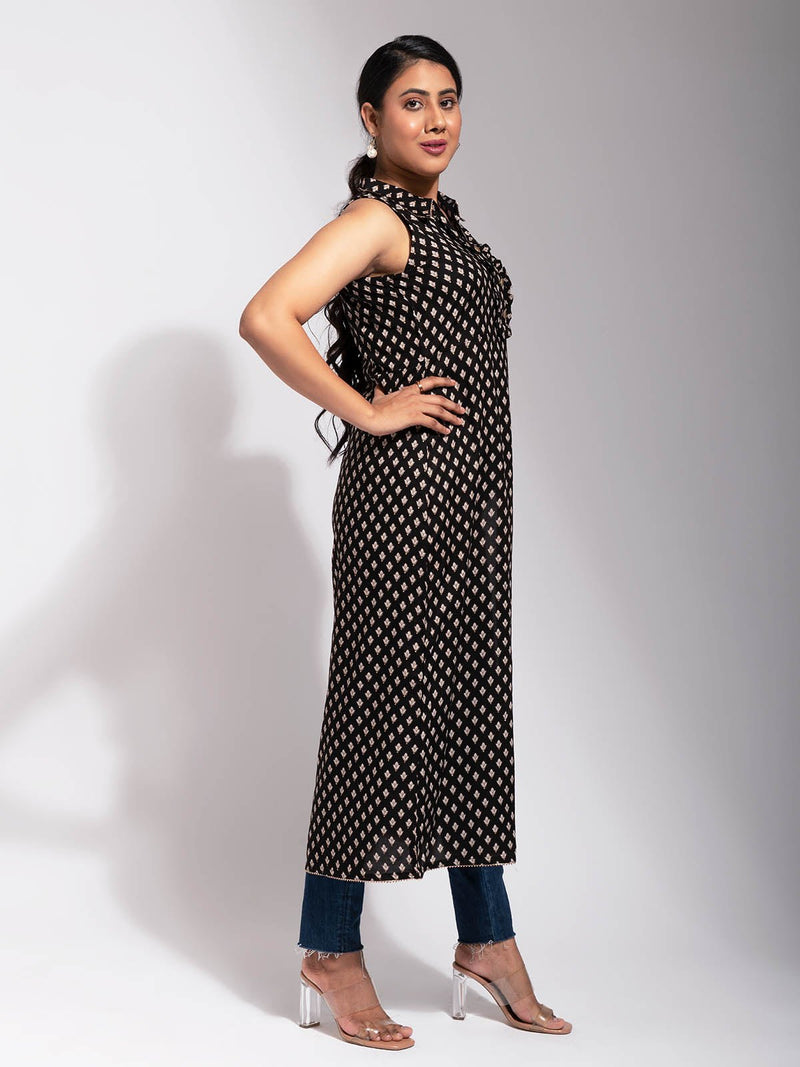 Nidhi Women Rayon Solid Stylish Side Cut Short Kurti Aqua Top for Women :  Amazon.in: Fashion