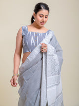 Ocean Waves Saree