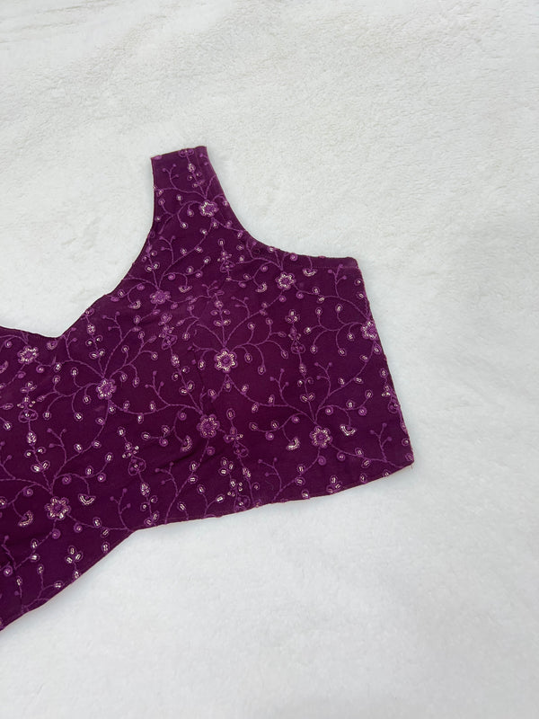 Favourable Purple Blouse