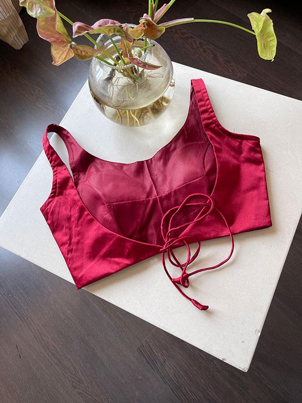 Apple Red Blouse