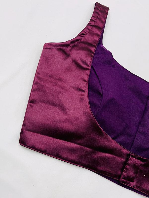 Basic Wine Blouse