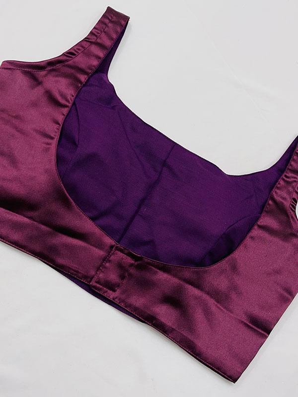 Basic Wine Blouse