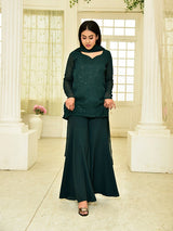 Emerald Green sharara Set