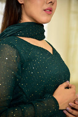 Emerald Green sharara Set