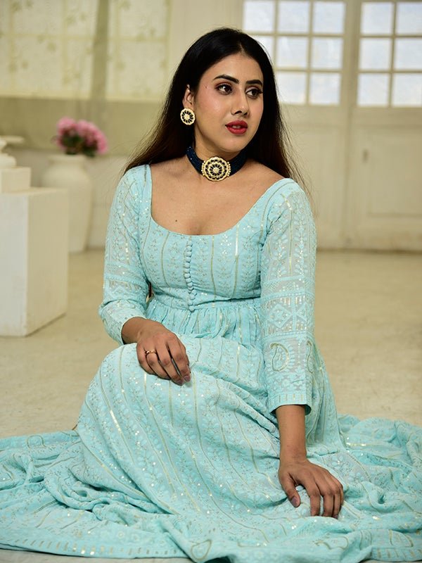 Gown A Dash of Sky Blue