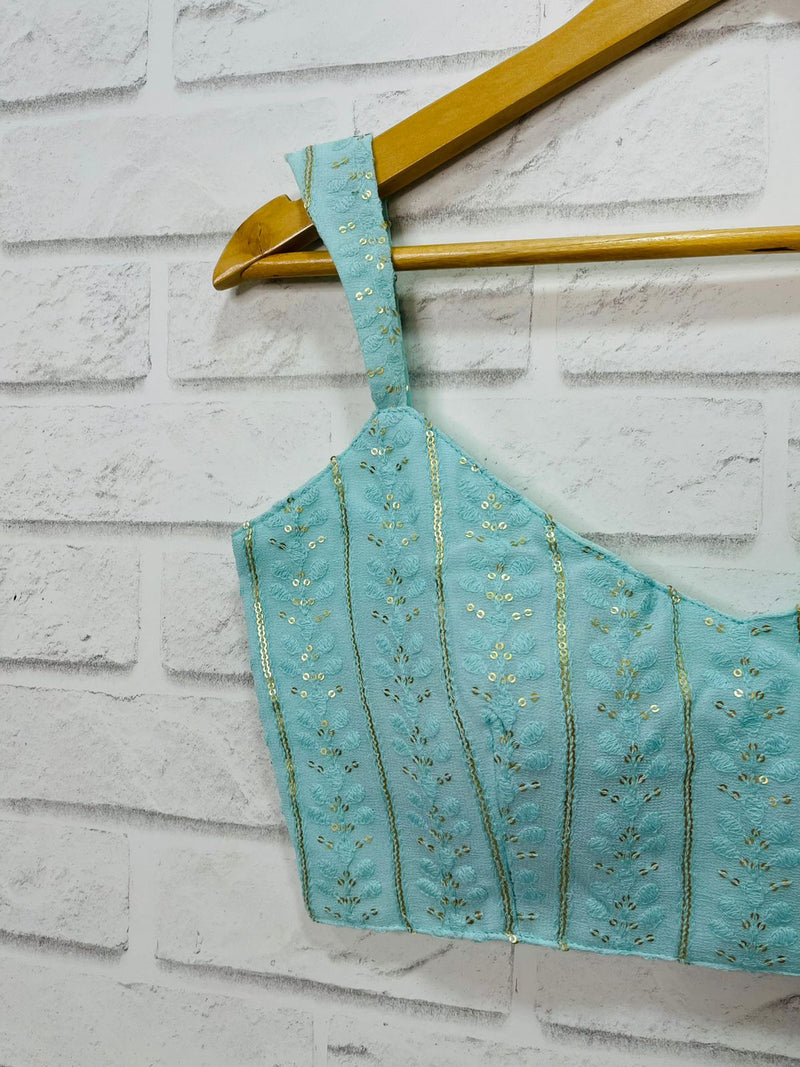 Colour of the Sky Blouse