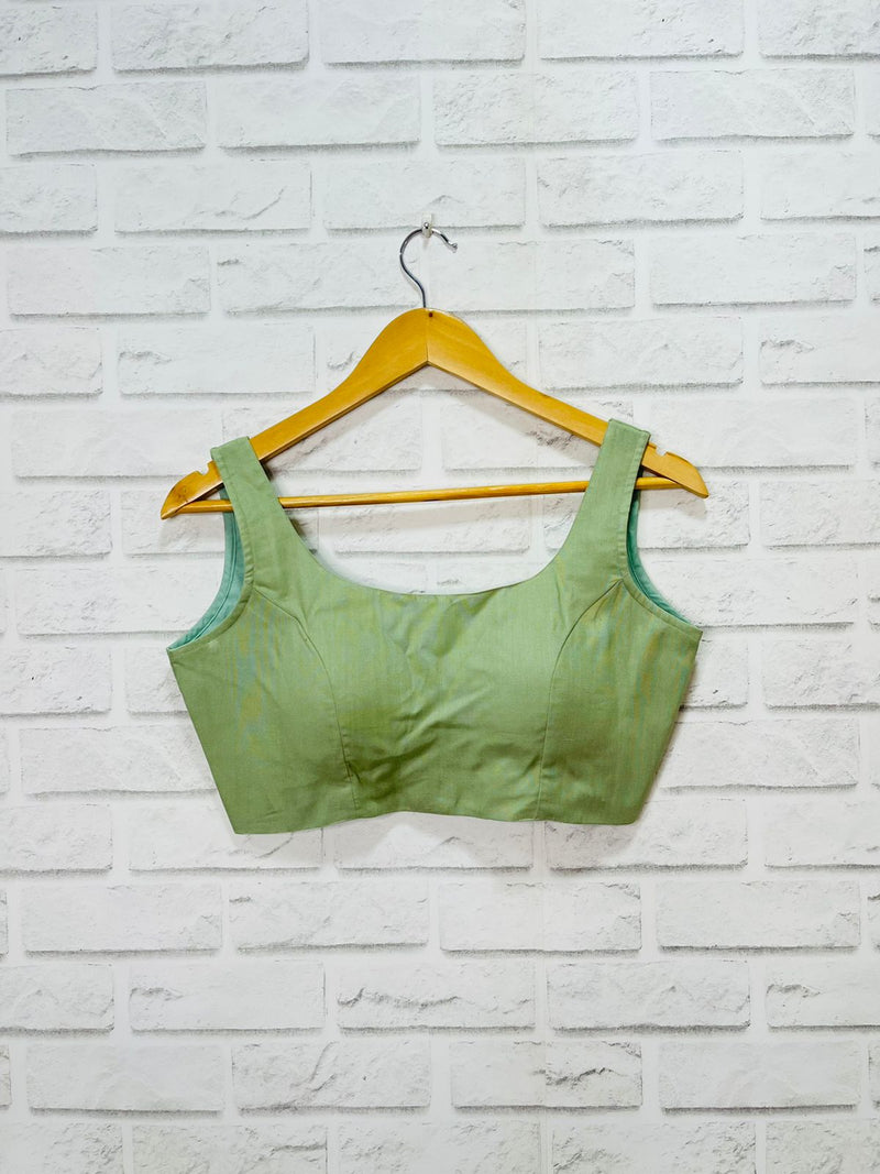 Khaki Green Blouse