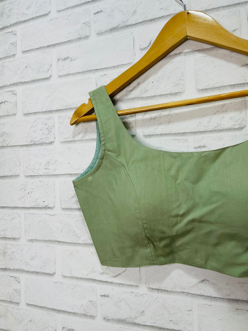 Khaki Green Blouse