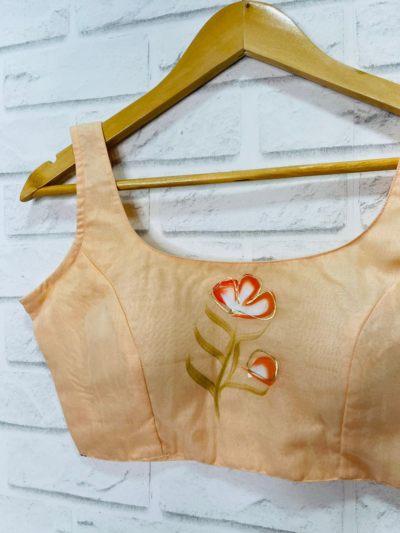 Apricot Blouse
