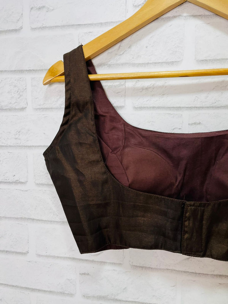 Smokey Topaz Blouse