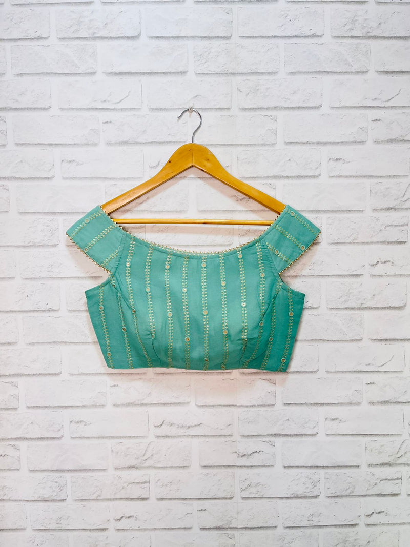 Green Star Blouse
