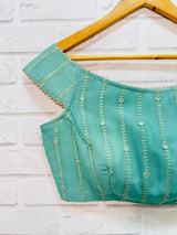 Green Star Blouse