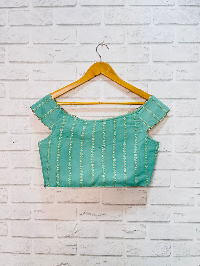 Green Star Blouse