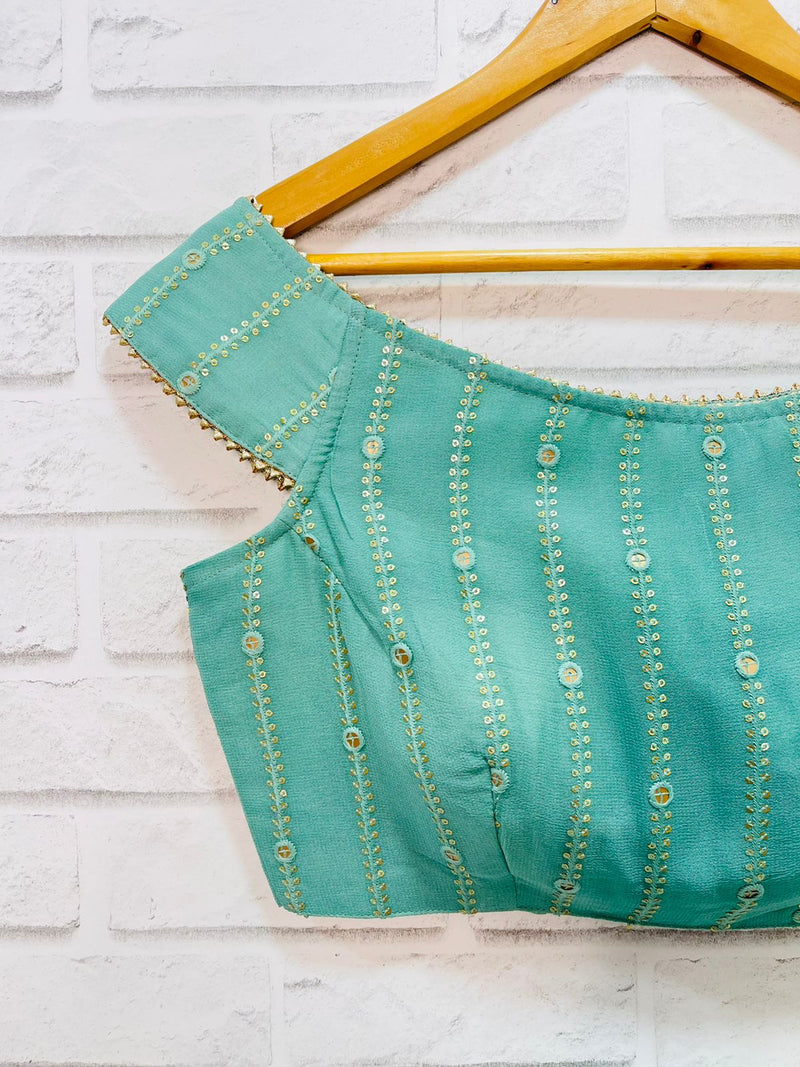 Green Star Blouse