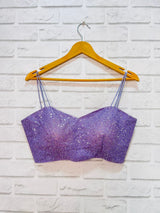 Purple Rainbow Blouse