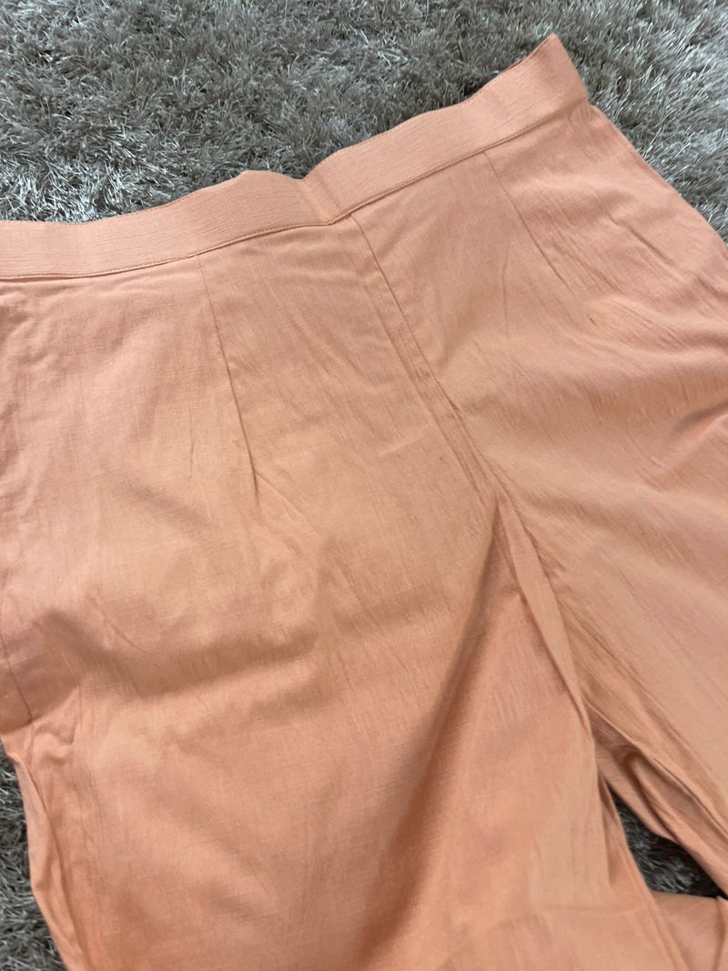 Soap Orange Lycra Narrow Pant