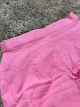 Baby Pink Lycra Narrow Pant