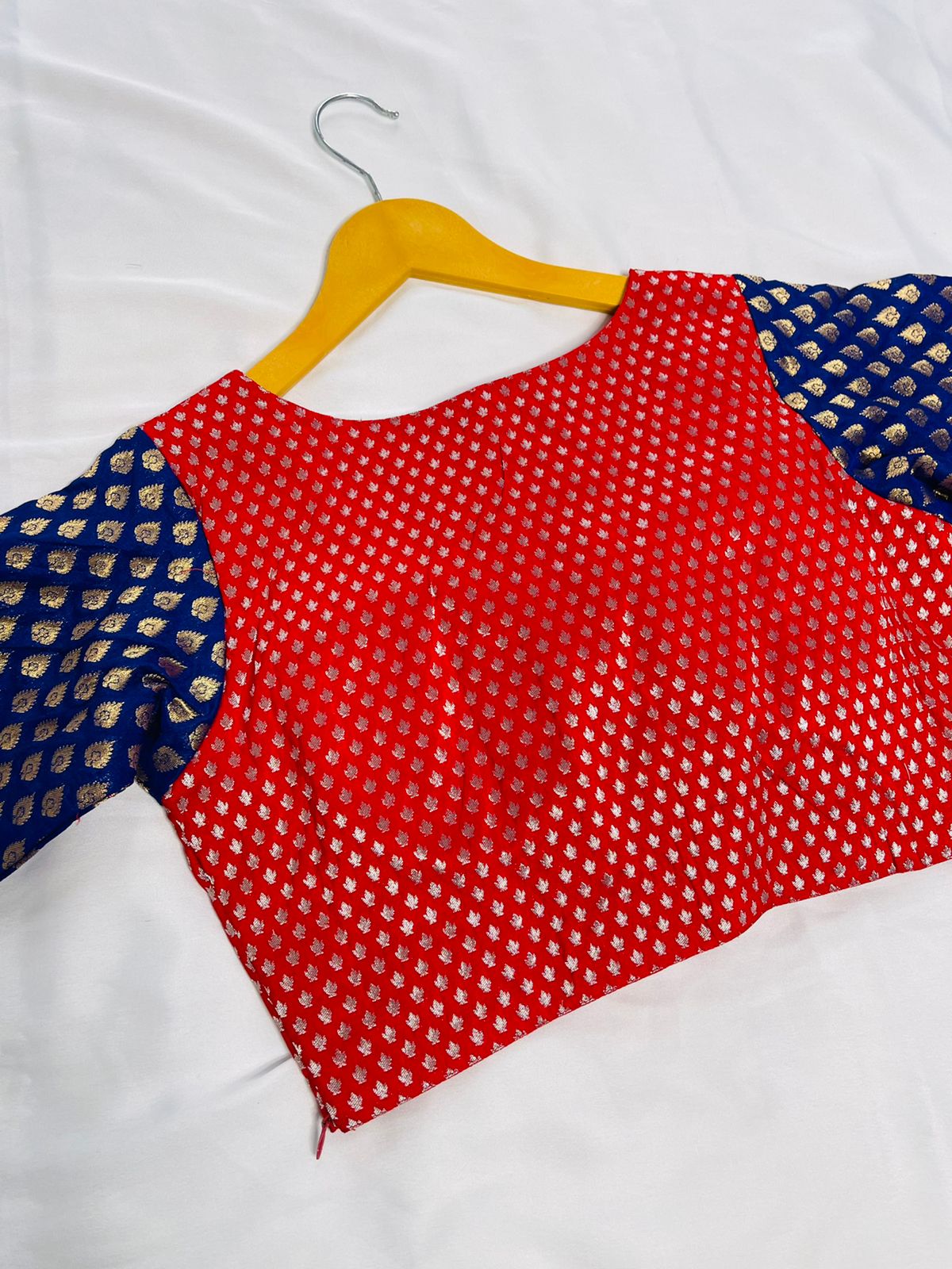 Bornfire Banarasi Red Blouse
