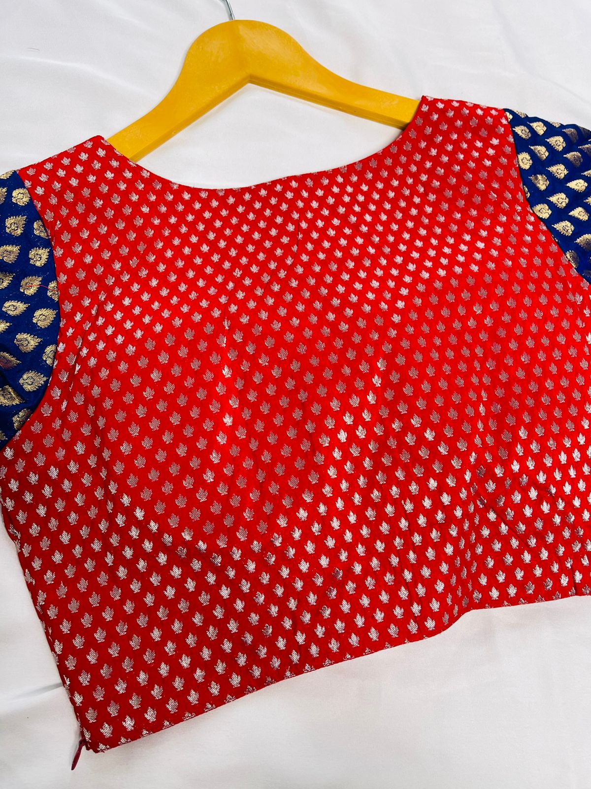 Bornfire Banarasi Red Blouse