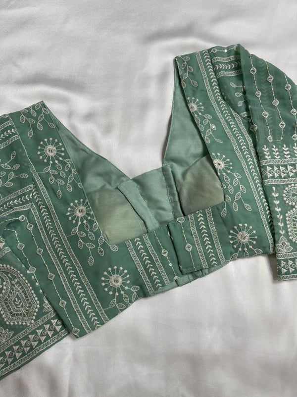 Green Ball Blouse