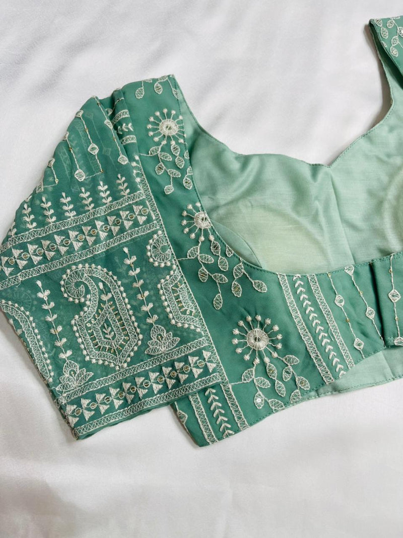 Pipal Leaves Blouse