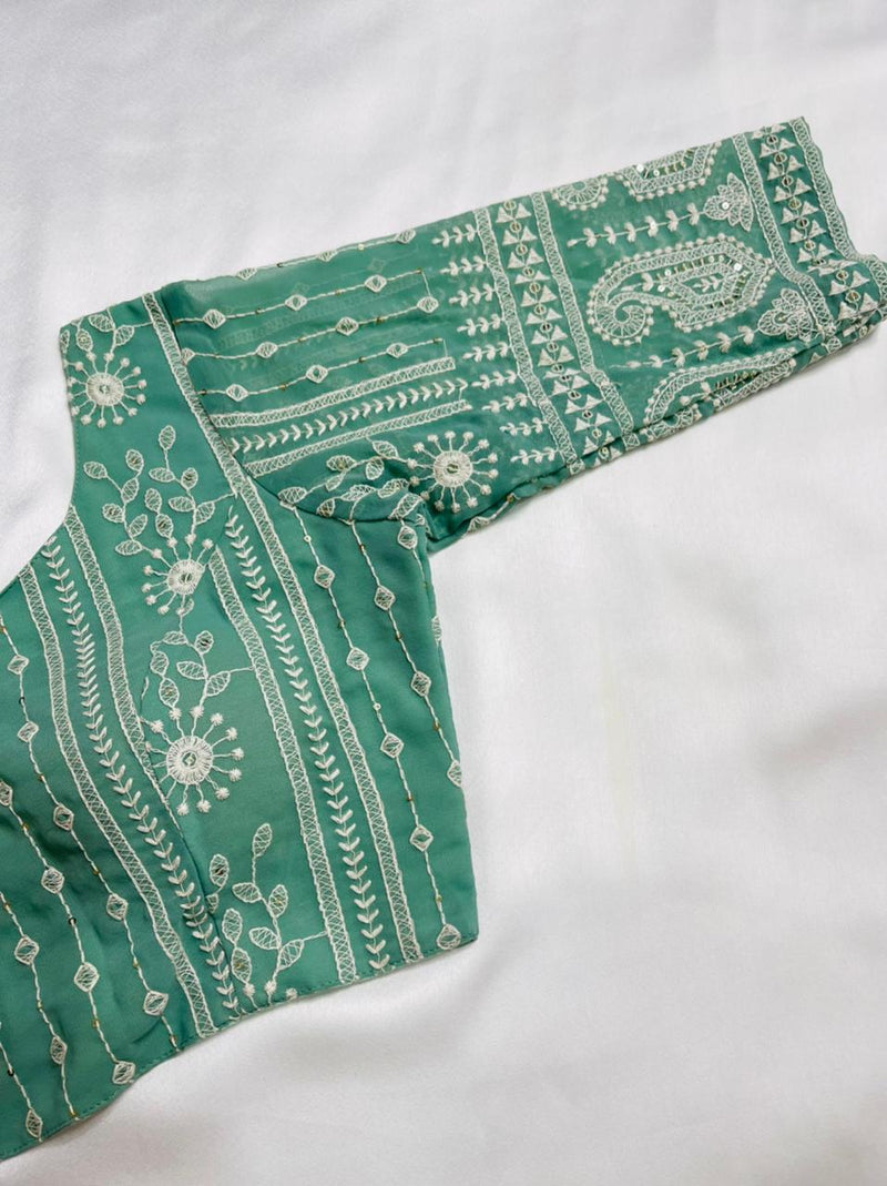 Pipal Leaves Blouse